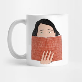 Bookworm Woman Mug